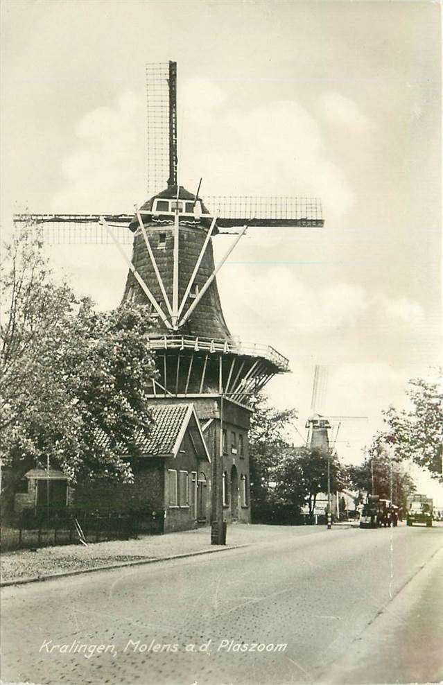 304-057-027 Kralingen Molens a.d. Plaszoom, Verzenden, Voor 1920, Zuid-Holland