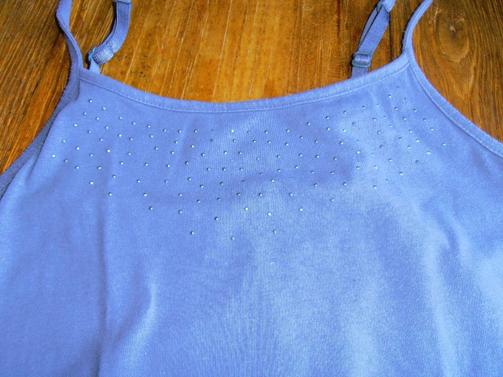 Coolcat grijs hemd met glitters op de borst, maat 170/176., Ophalen of Verzenden, Gebruikt, Meisje, Shirt of Longsleeve