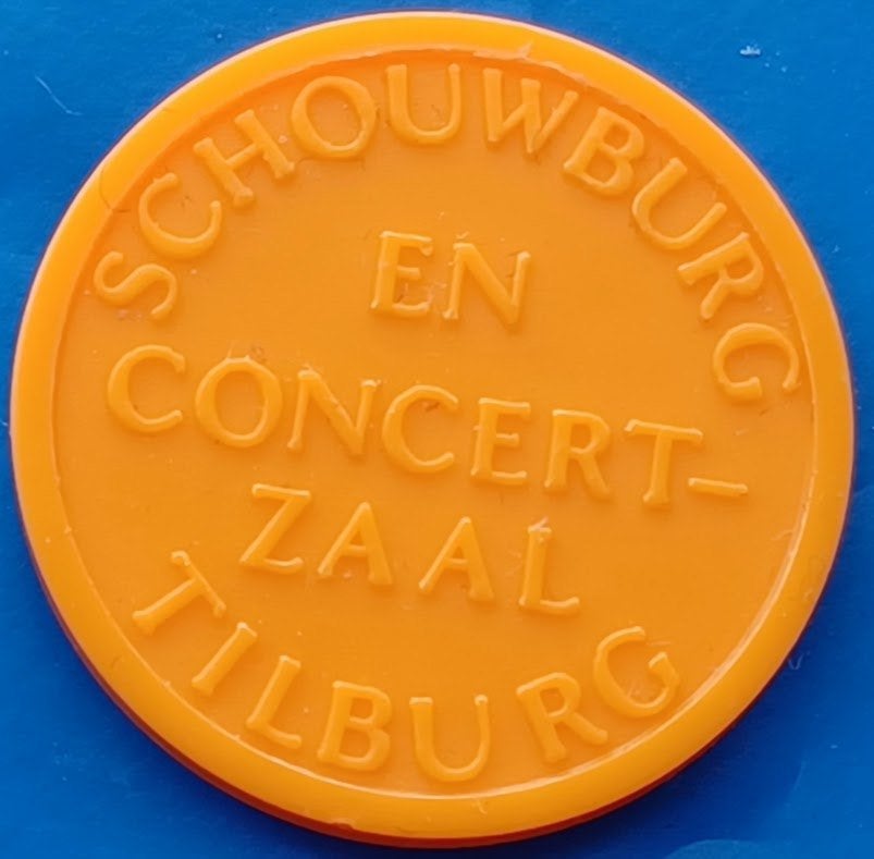 Penning Tilburg - Schouwburg en Concertzaal Tilburg, Verzenden, Overige materialen, Nederland
