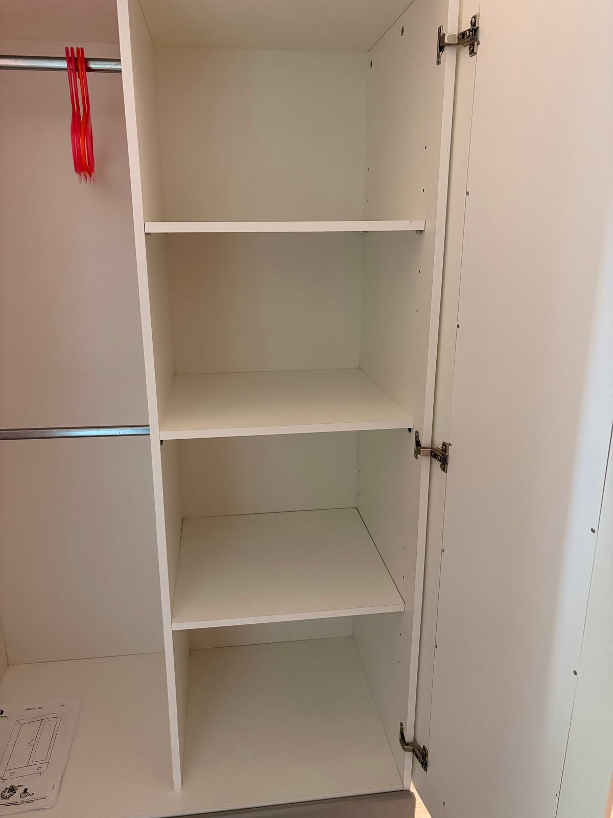 Kinderkledingkast met spiegel en sterren, Ophalen, Gebruikt, Kast, 105 cm of meer