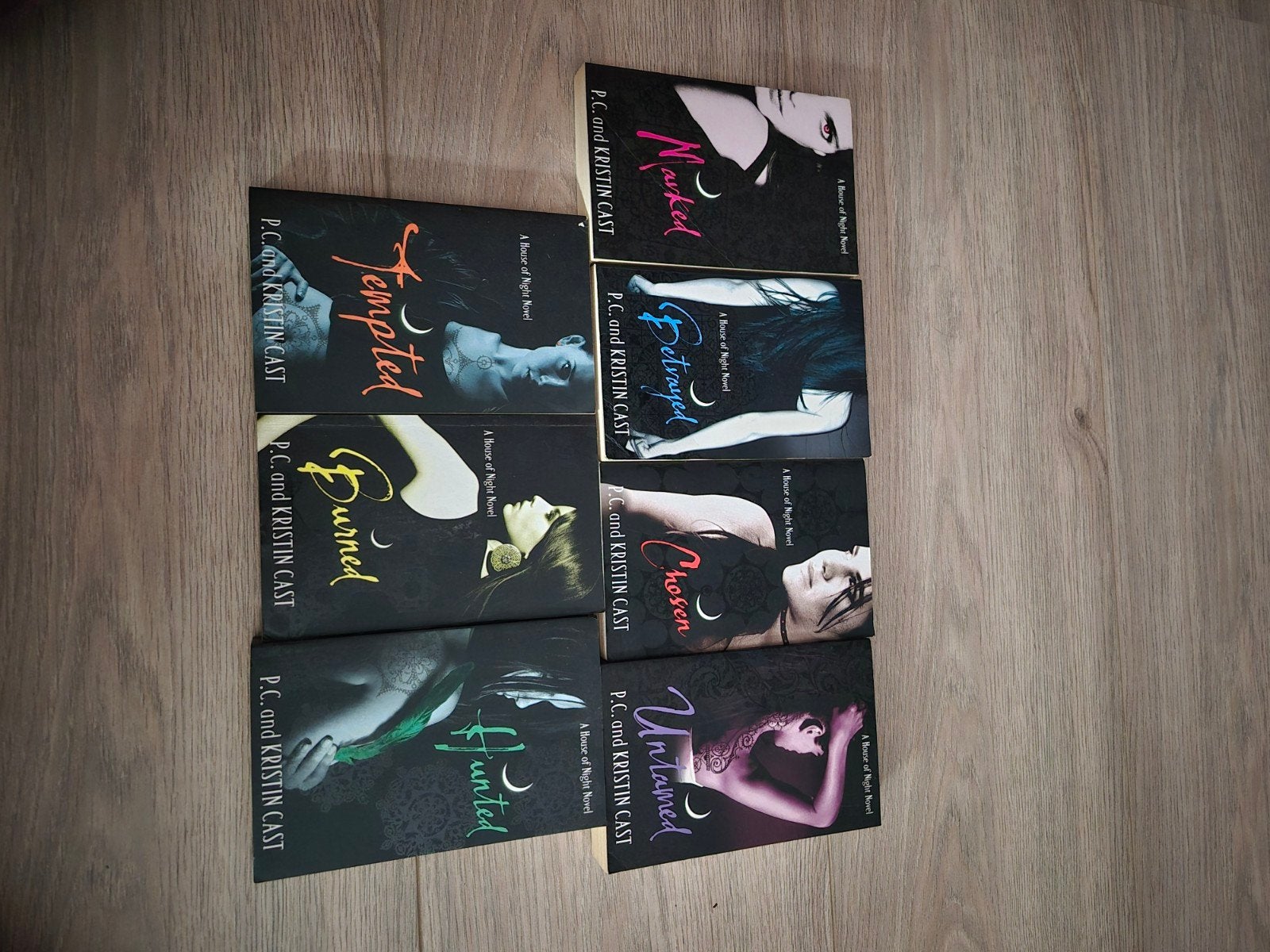 House of Night serie deel 1 t/m 7 - P.C. en Kristin Cast, Boeken, Ophalen of Verzenden, Gelezen, P.C. en Kristin Cast