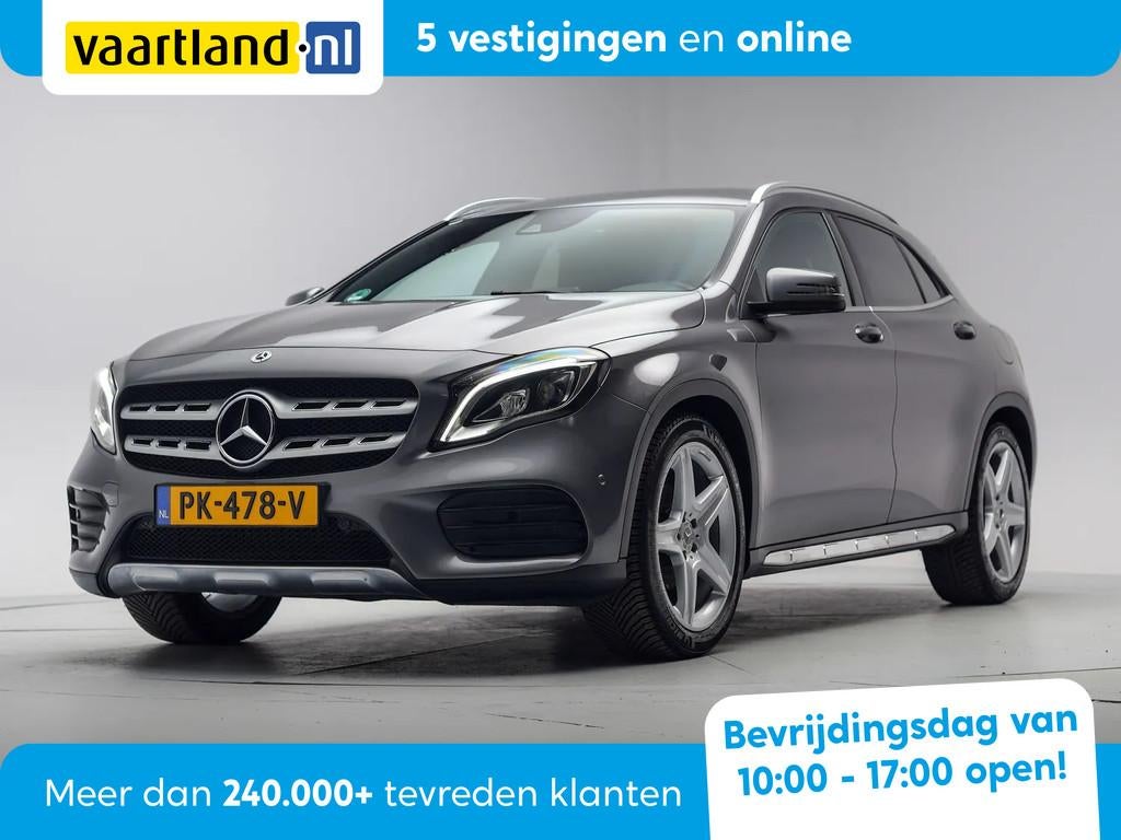 Mercedes-Benz GLA 180 AMG Premium Aut. [ LED Navi Camera Hal, Auto's, Automaat, Lichtsensor, Gebruikt, 4 cilinders