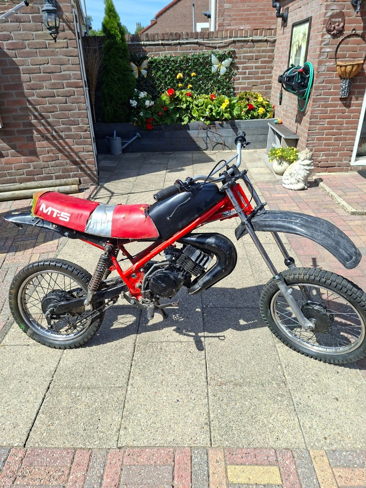 honda blok mt5 frame mt8,opknapper of voor onderdelen, Ophalen, Gebruikt, Blok, Overige merken