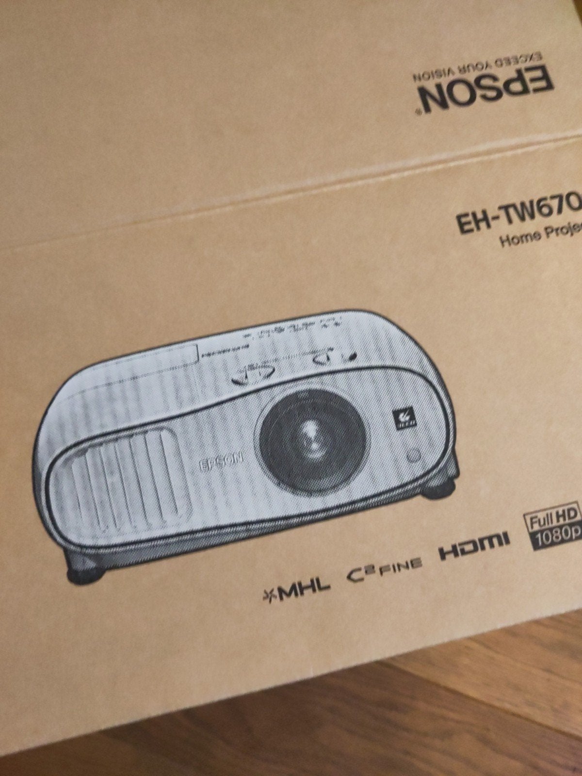 Epson EH-TW6700 Full HD 3D Home Cinema Projector, Ophalen of Verzenden, Zo goed als nieuw, Epson