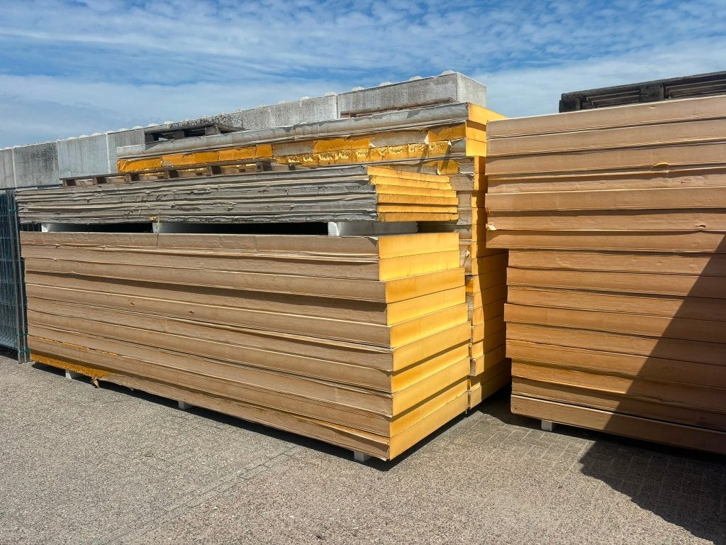 PIR Isolatie - 480 x 120 cm - 14 cm / 200 m2 - B-keus!, Doe-het-zelf en Verbouw, Isolatie en Afdichting, Ophalen, Dakisolatie