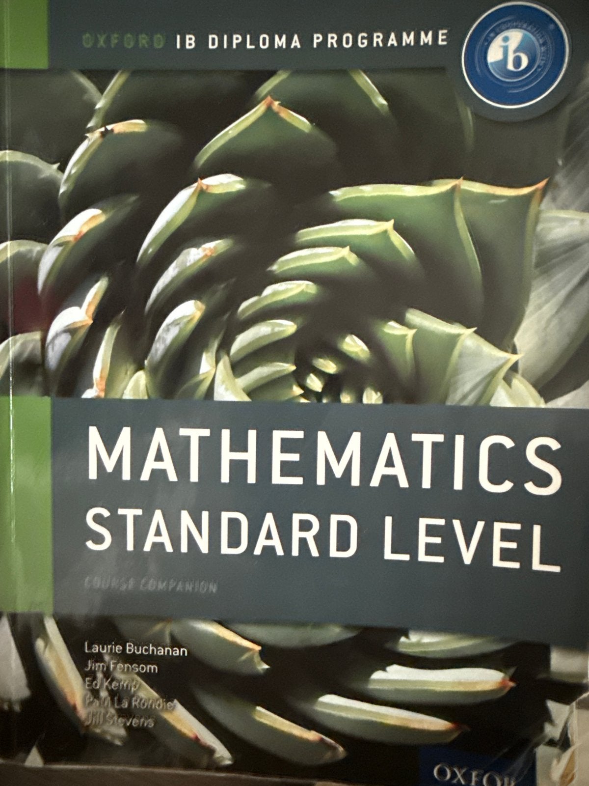 Oxford IB Diploma Programme Mathematics Standard Level, Ophalen of Verzenden, Beta, Zo goed als nieuw, WO