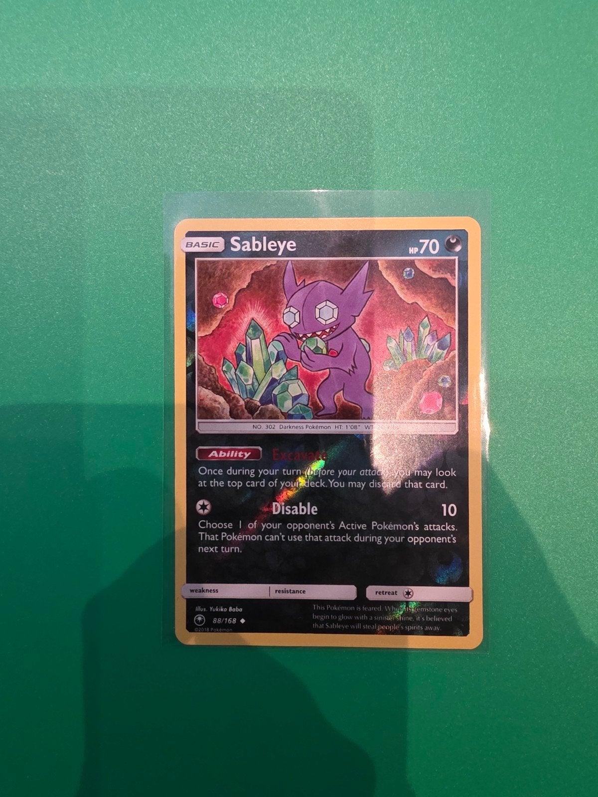 Sableye 88/168, Ophalen of Verzenden, Zo goed als nieuw