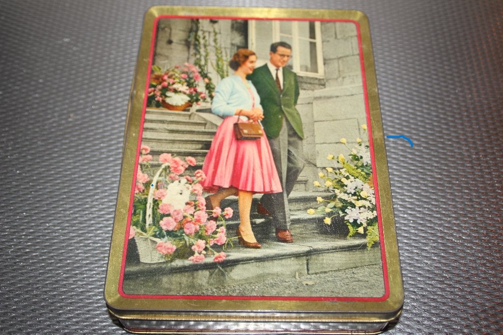 Vintage blik (Côte d’Or) Boudewijn en Fabiola, Verzamelen, Ophalen of Verzenden, Gebruikt, Overige