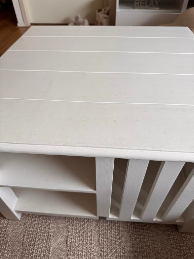 Riviera Maison Salontafel - Wit Hout, Ophalen, Gebruikt