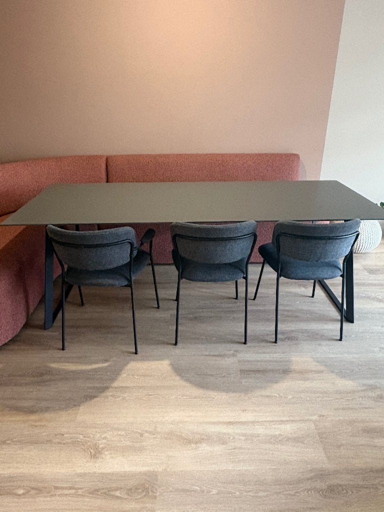 Eettafel Vienna Goossens (220x90cm), Ophalen, Overige materialen, 200 cm of meer, 50 tot 100 cm