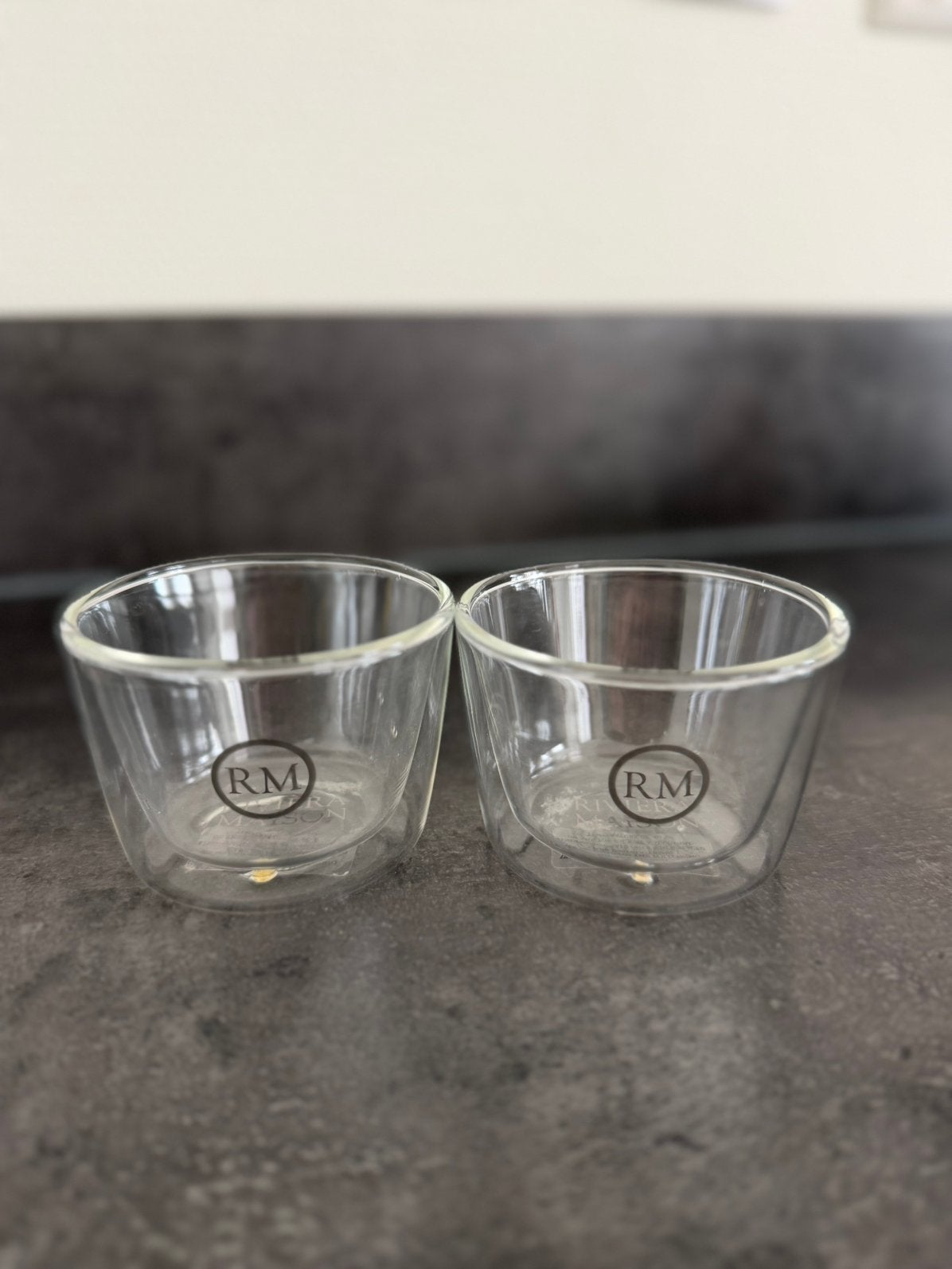 2x Riviera maison Dubbelwandige koffiekop, Ophalen of Verzenden, Nieuw