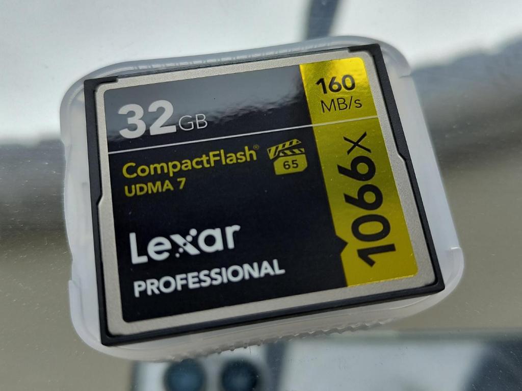 Lexar Professional 32 GB Compact Flash card / CF card, 32 GB, Lexar, Ophalen of Verzenden, Zo goed als nieuw