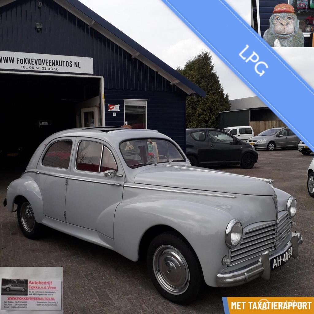 Peugeot 203C 203 met taxatierapport van 15000 euro, Auto's, Oldtimers, Overige carrosserieën, Bedrijf, Te koop, Peugeot