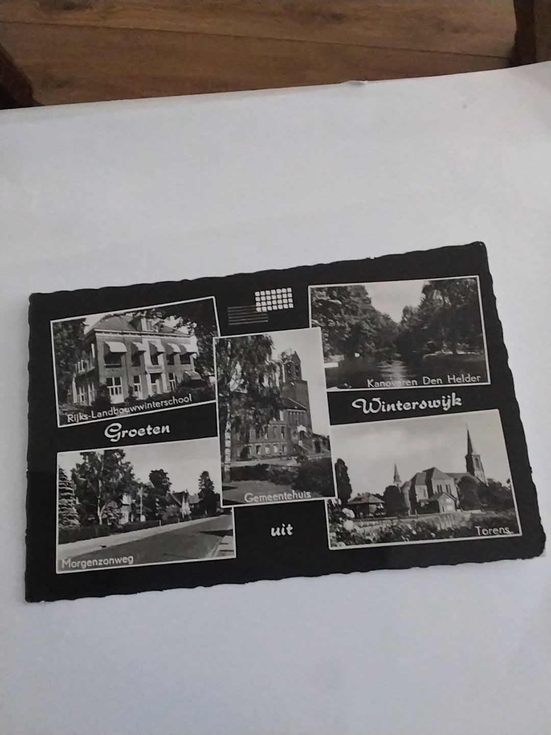 Oude ansichtkaart Winterswijk - Rijk-Landbouwschool, Ophalen of Verzenden, Voor 1920, Gelopen, Gelderland