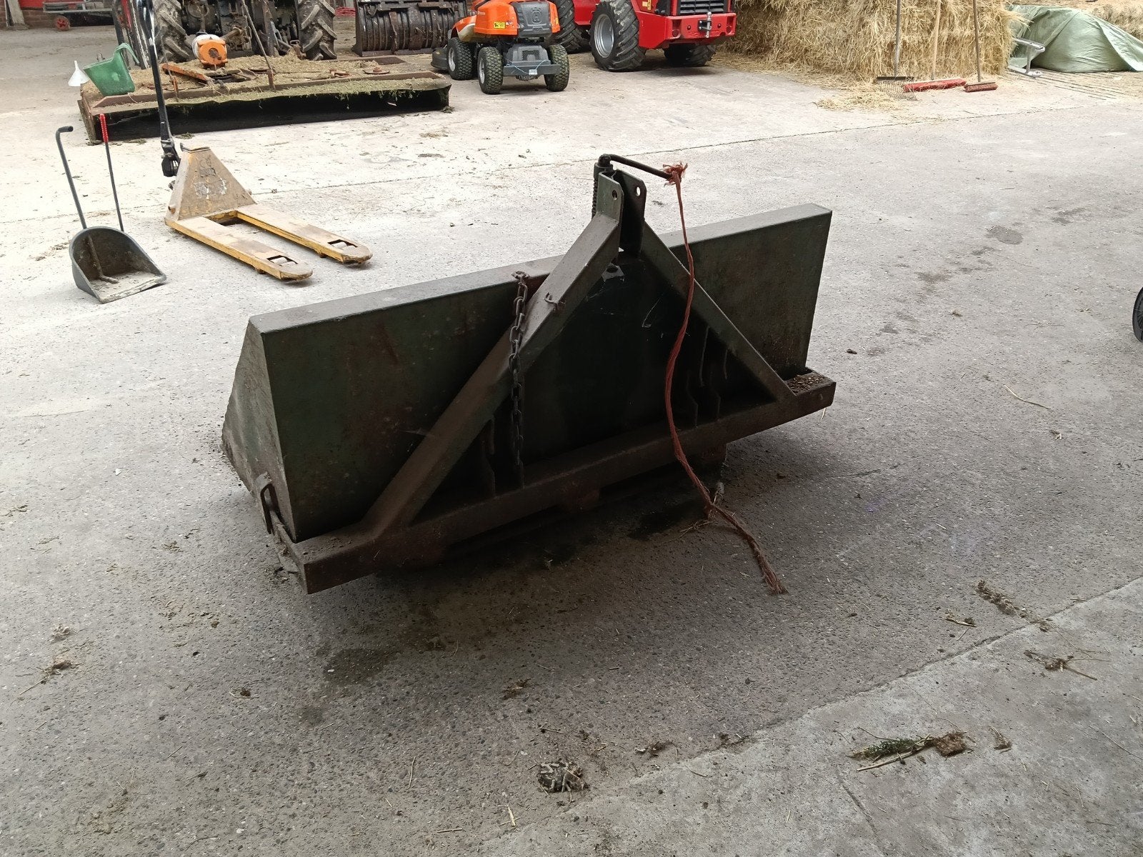 Grondbak voor tractor, Ophalen, Akkerbouw, Grondbewerking
