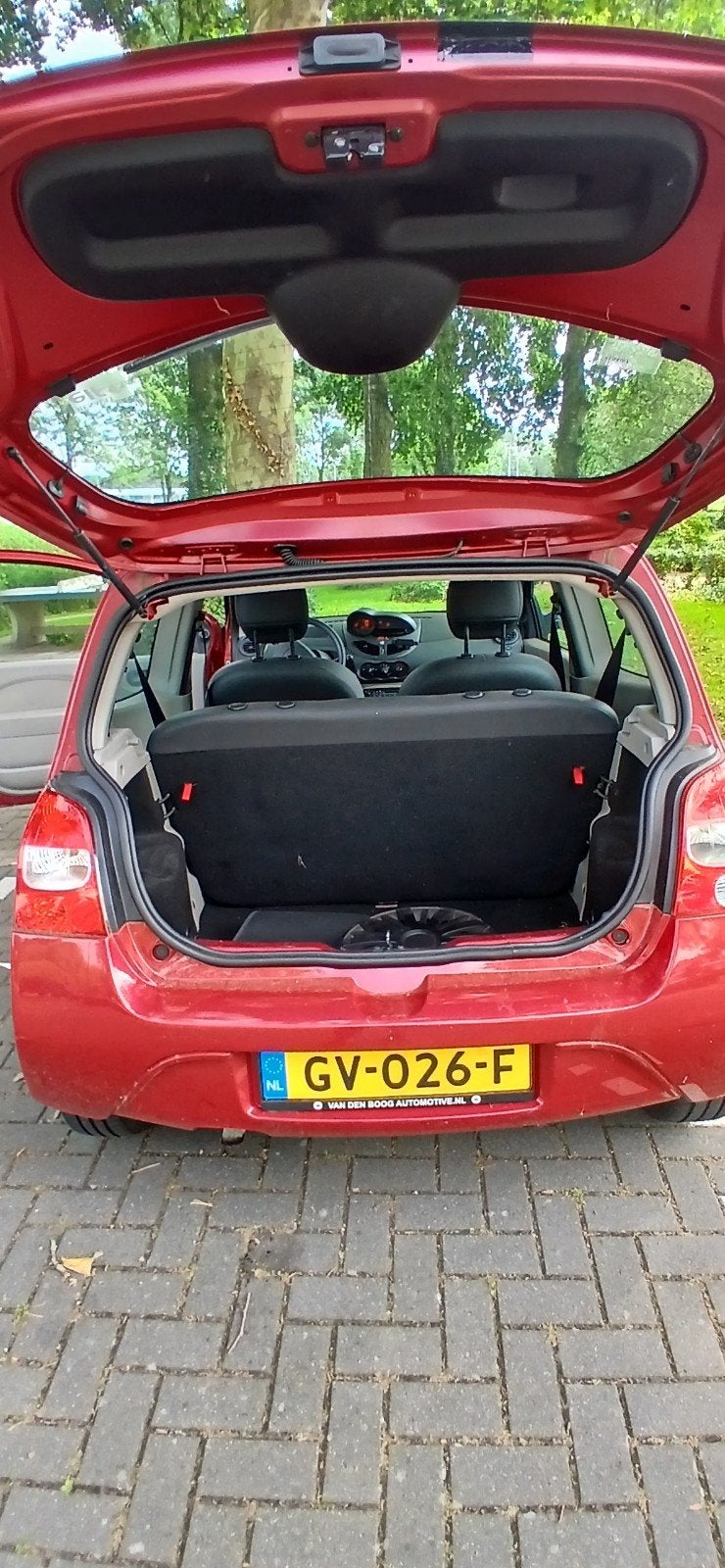 Renault Twingo 1.2 16V (twingo II) 2010 Rood, Auto's, Renault, Voorwielaandrijving, 839 kg, Twingo, 4 cilinders