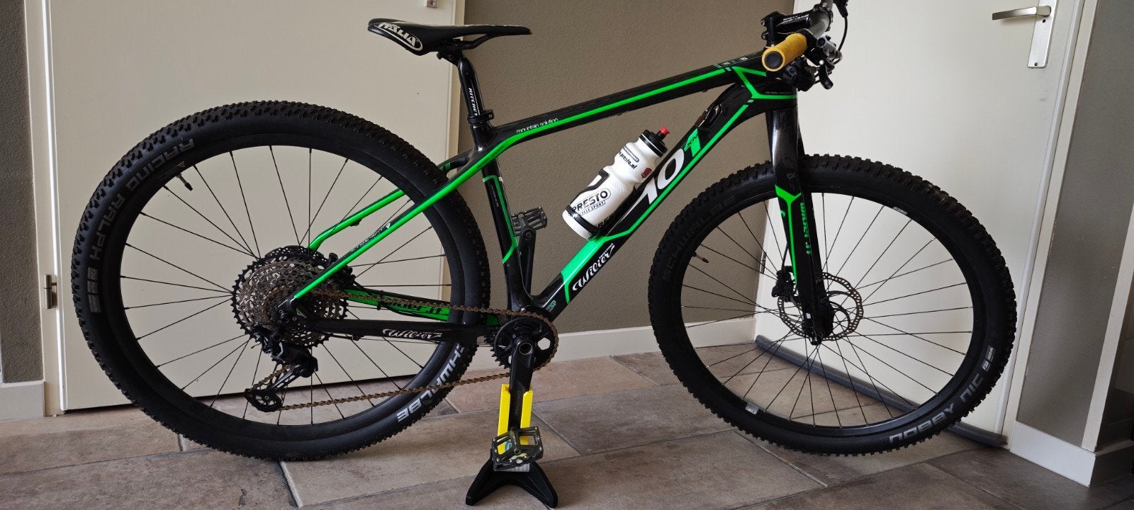 Wilier Triestina 101 NX 29er, Carbon, Vaste voorvorx ,1x12.., Hardtail, Heren, Zo goed als nieuw, Schijfrem
