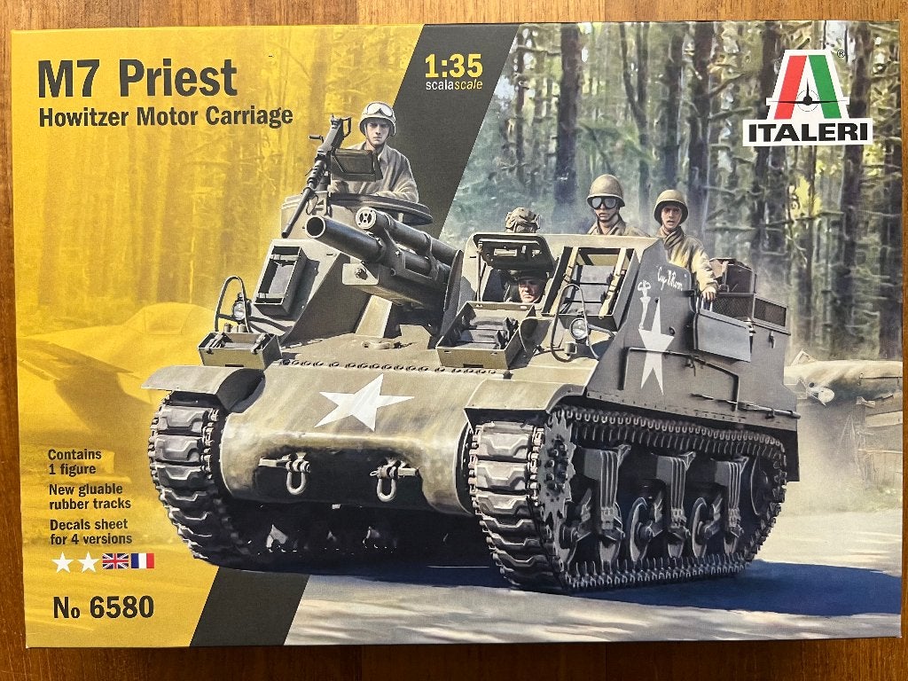 Italeri M7 Priest Howitzer Motor Carriage 1:35 - 6580, Italeri, 1:32 tot 1:50, Overige typen, Nieuw