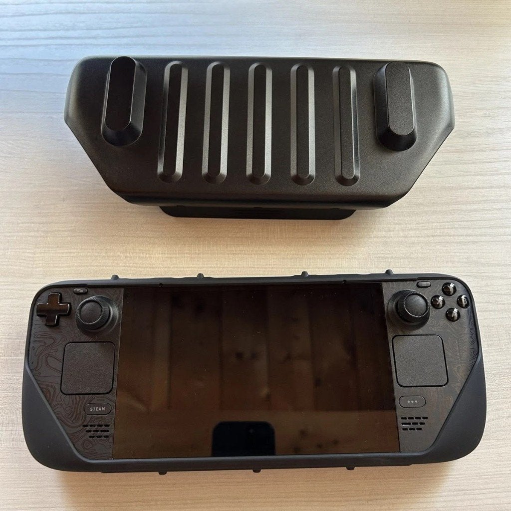 Steam Deck Oled 512gb + 256gb Micro SD Kaart, Zo goed als nieuw, Met 1 controller, Met harde schijf, Switch OLED