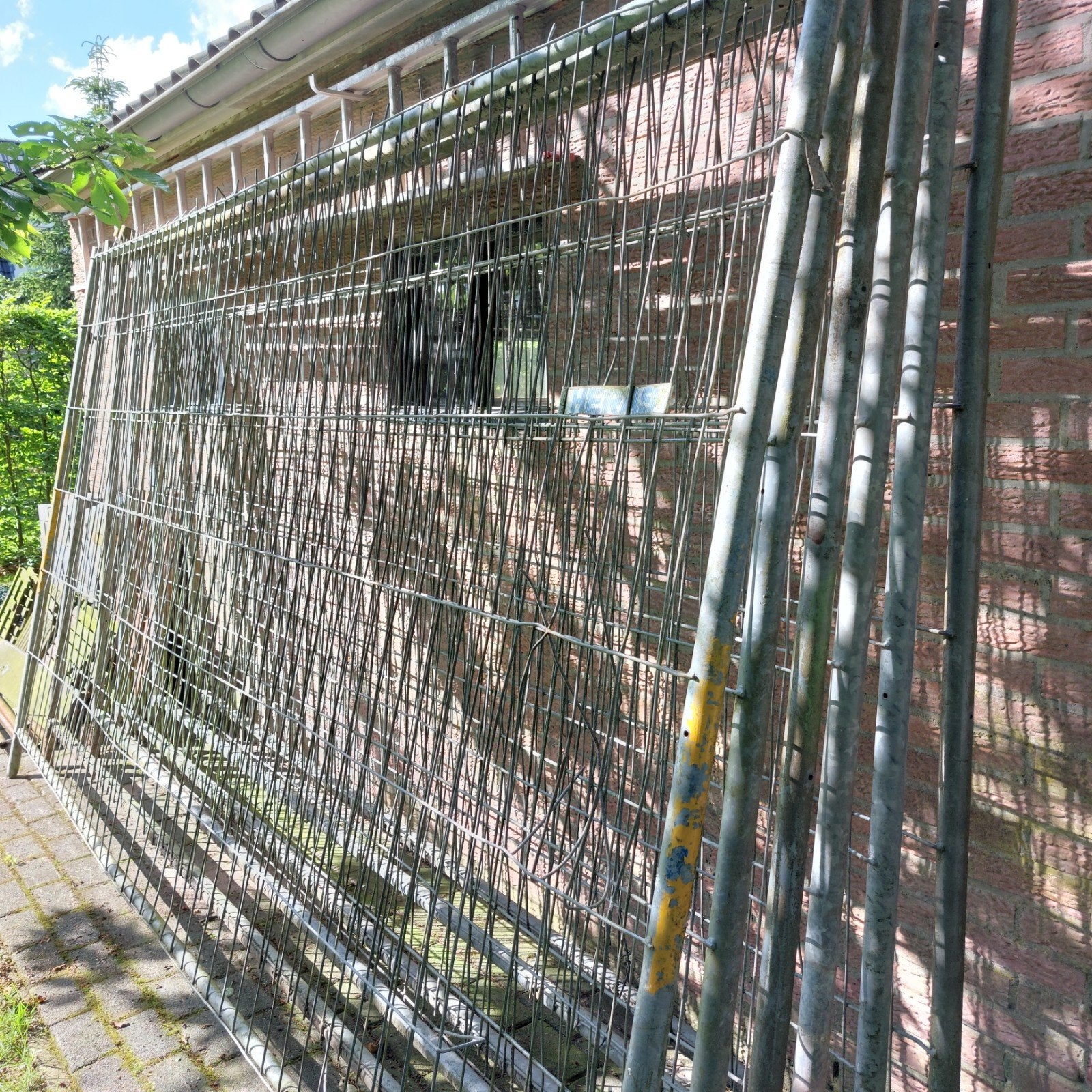 Hekwerk, Ophalen, IJzer