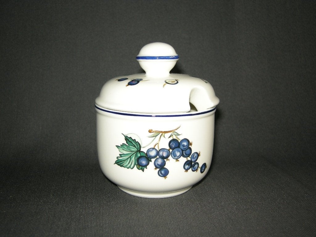 Villeroy & Boch Malaga jampotje, Villeroy & Boch, Ophalen of Verzenden, Zo goed als nieuw, Overige stijlen