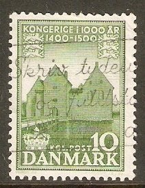Denemarken 1953   Kasteel   342, Ophalen of Verzenden, Denemarken, Gestempeld