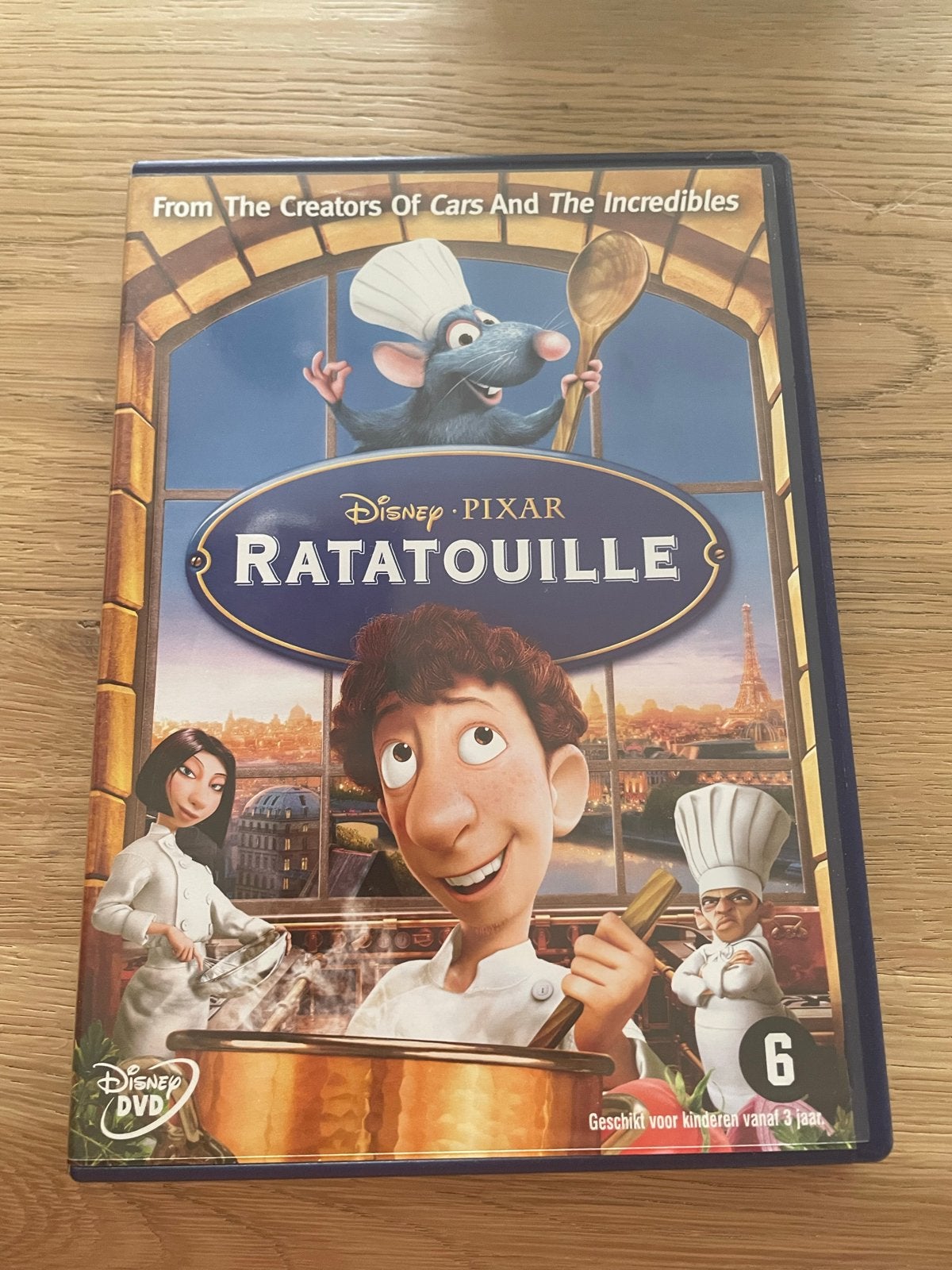 Ratatouille DVD - Disney Pixar Animatie Film, Bonusmateriaal, Animatie, Nederlands, Zo goed als nieuw