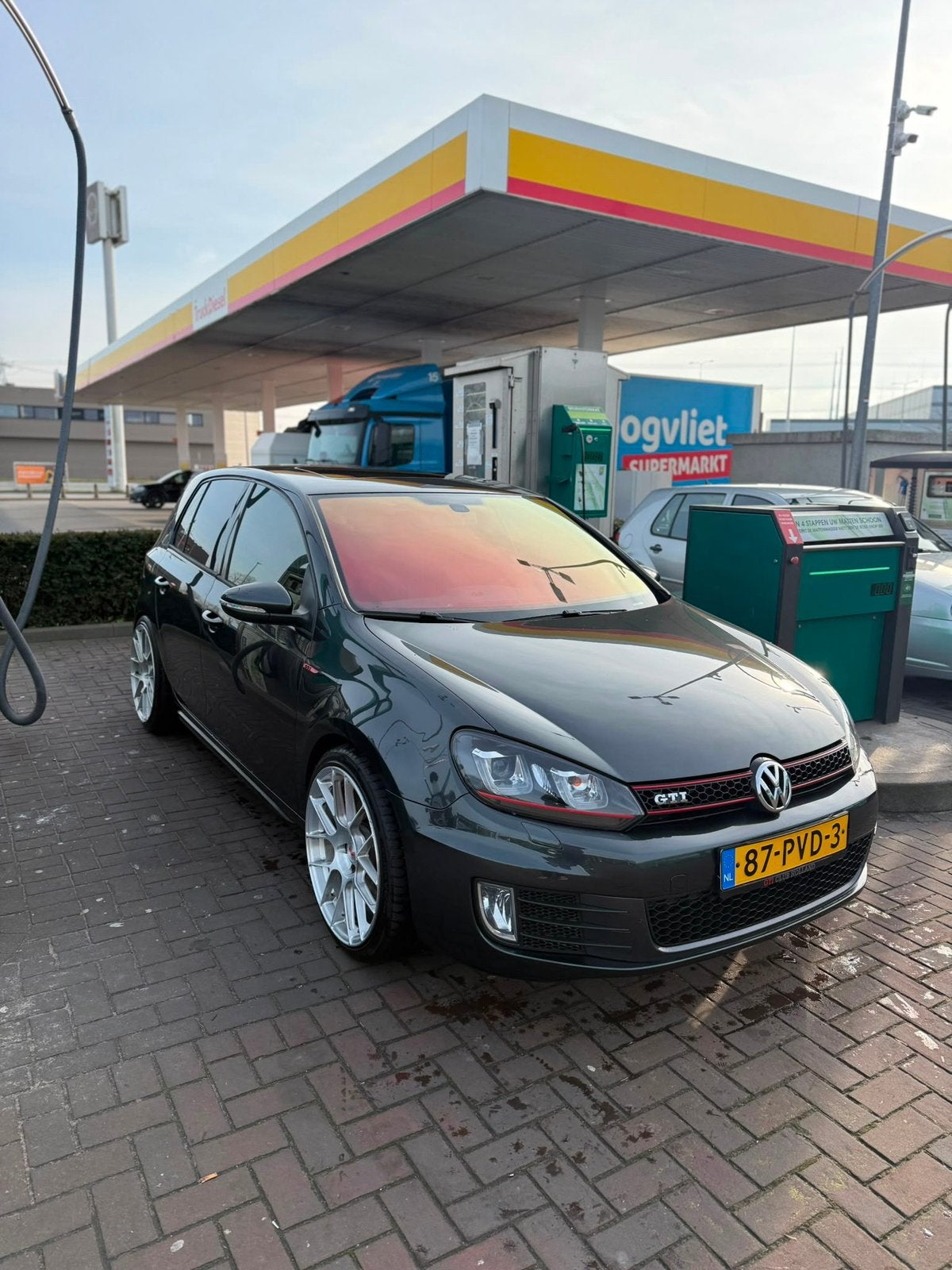 Volkswagen Golf 2.0 GTI 155KW 2011 Grijs, Voorwielaandrijving, Stof, 4 cilinders, 1984 cc