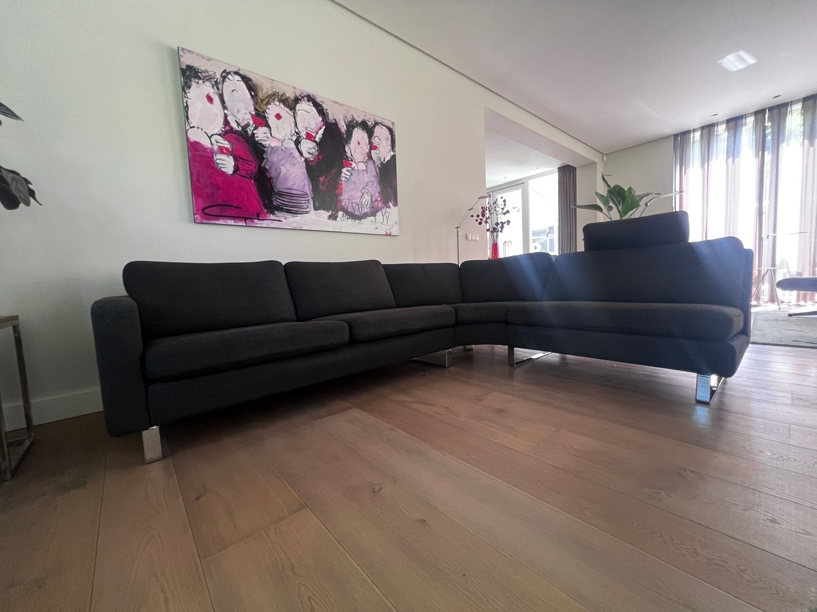 Tijdloze bank van Core Conseta, Ophalen, Gebruikt, Stof, Design