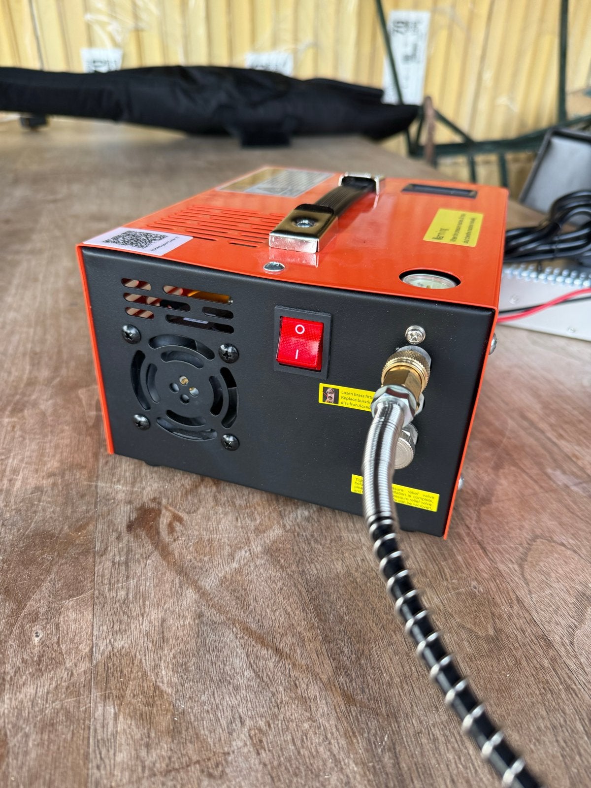 Nieuwe PCP Luchtcompressor - Compact en Krachtig, 10 bar of meer, Nieuw, Ophalen of Verzenden, Minder dan 200 liter/min
