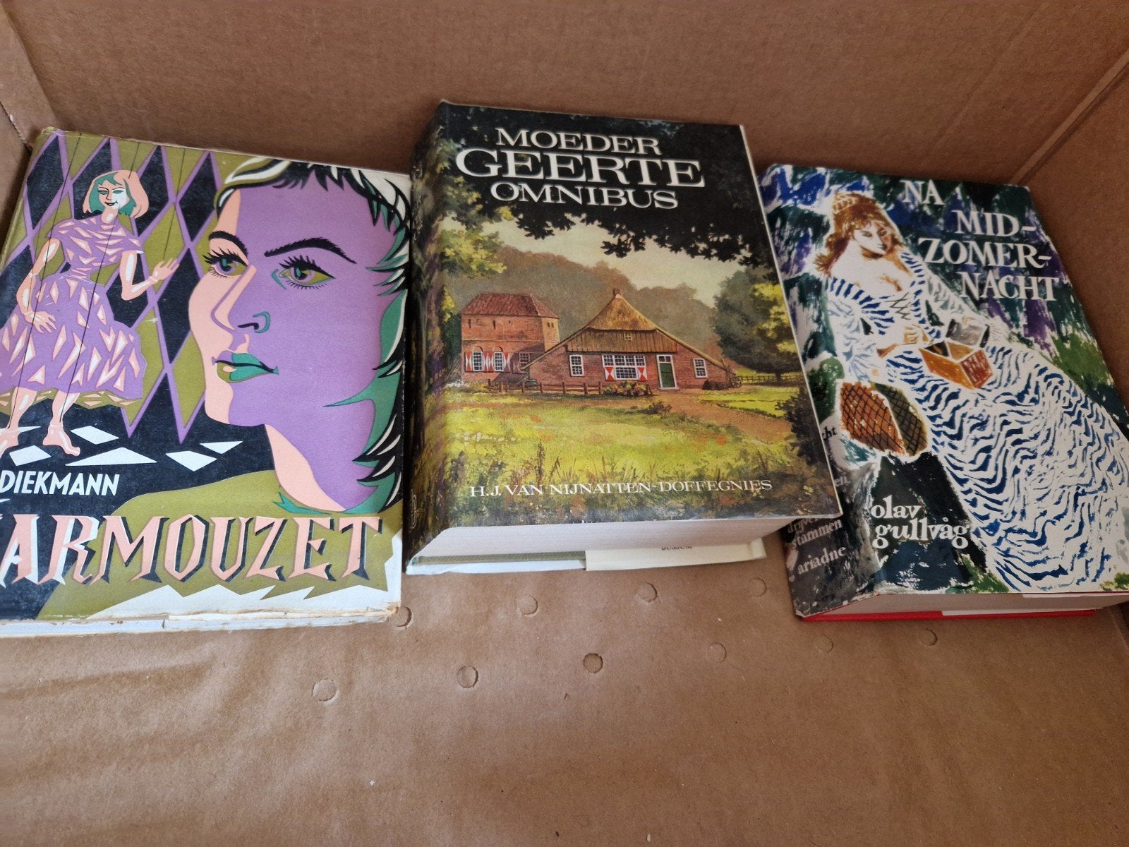 Moeder Geerte Omnibus, Na Midzomernacht, Mar, Boeken, Ophalen of Verzenden, Gelezen, H.J. van Nijnatten-Doffegnies, Olav Gullvåg, Miep Diekmann