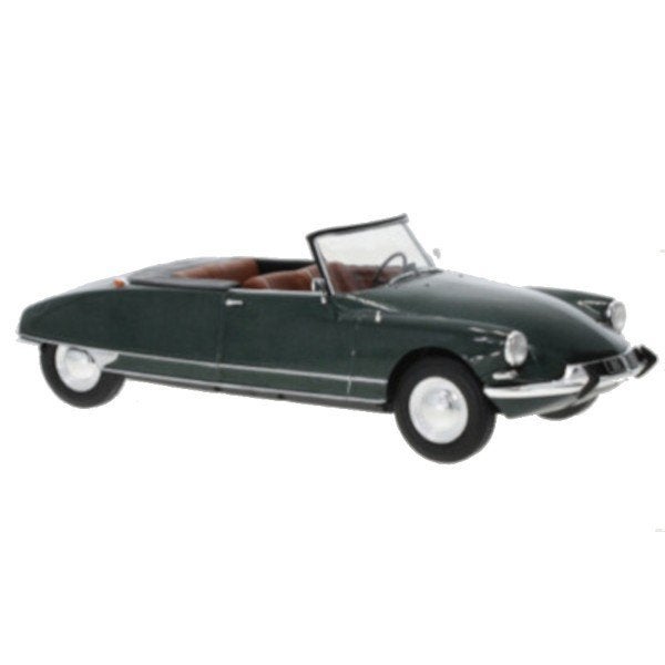 Citroen DS 19 Cabriolet 1963 Groen Schaal 1/24 Whitebox, Hobby en Vrije tijd, Modelauto's | 1:24, Overige merken, Whitebox, Auto