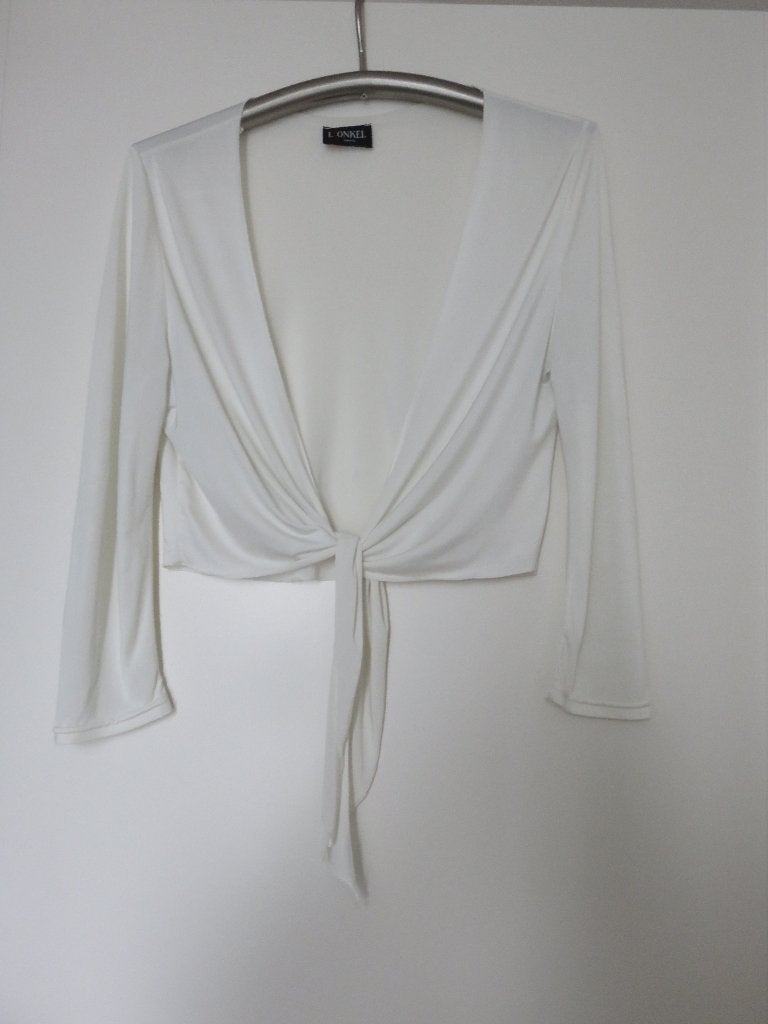 BANDOLERA bolero / vestje LONKEL 36 /38 zgan, Verzenden, Wit, Zo goed als nieuw, Maat 36 (S)