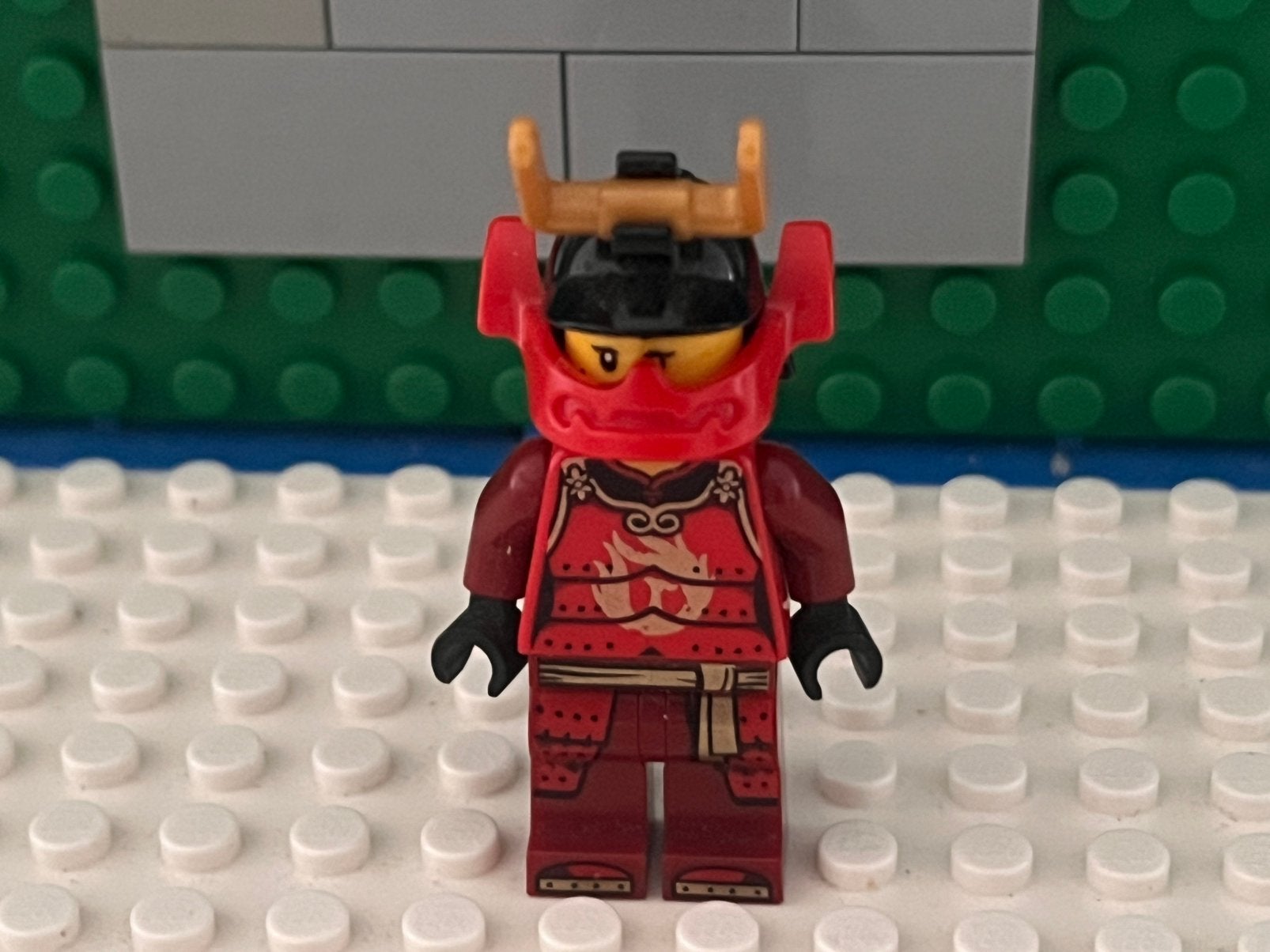 Lego ninjago samurai minifiguur, Ophalen of Verzenden, Zo goed als nieuw