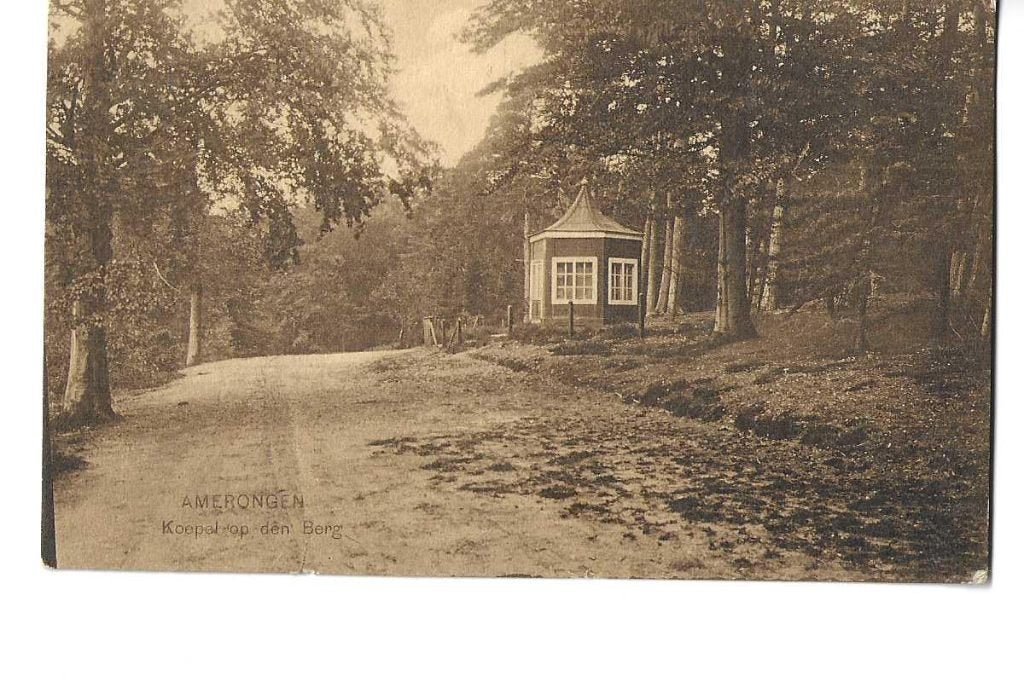 amerongen  koepel op de berg  1927, Verzenden, 1920 tot 1940, Gelopen, Utrecht
