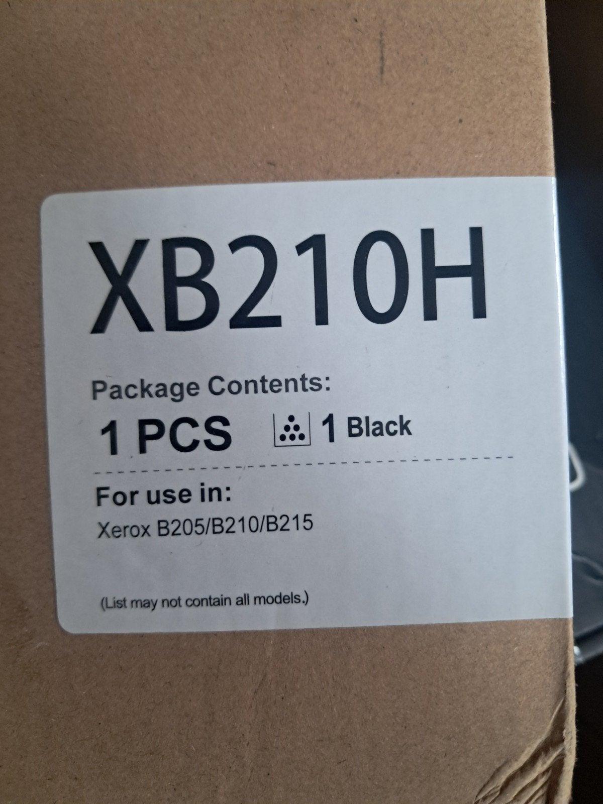 Xerox XB210H Toner Cartridge Zwart - Nieuw in doos, Computers en Software, Ophalen, Nieuw, Toner, Xerox
