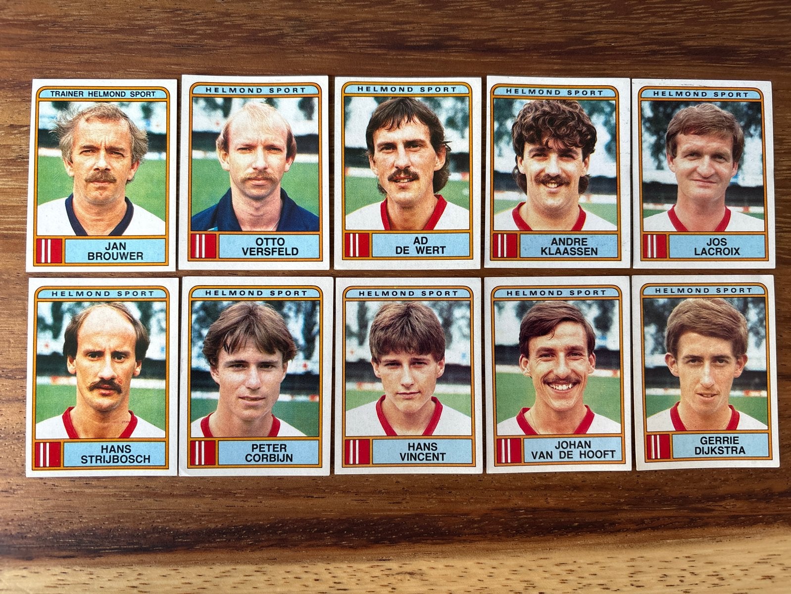 Panini Voetbal 1984 Helmond Sport voetbalplaatjes, Ophalen of Verzenden, Zo goed als nieuw, Stickers en Plaatjes
