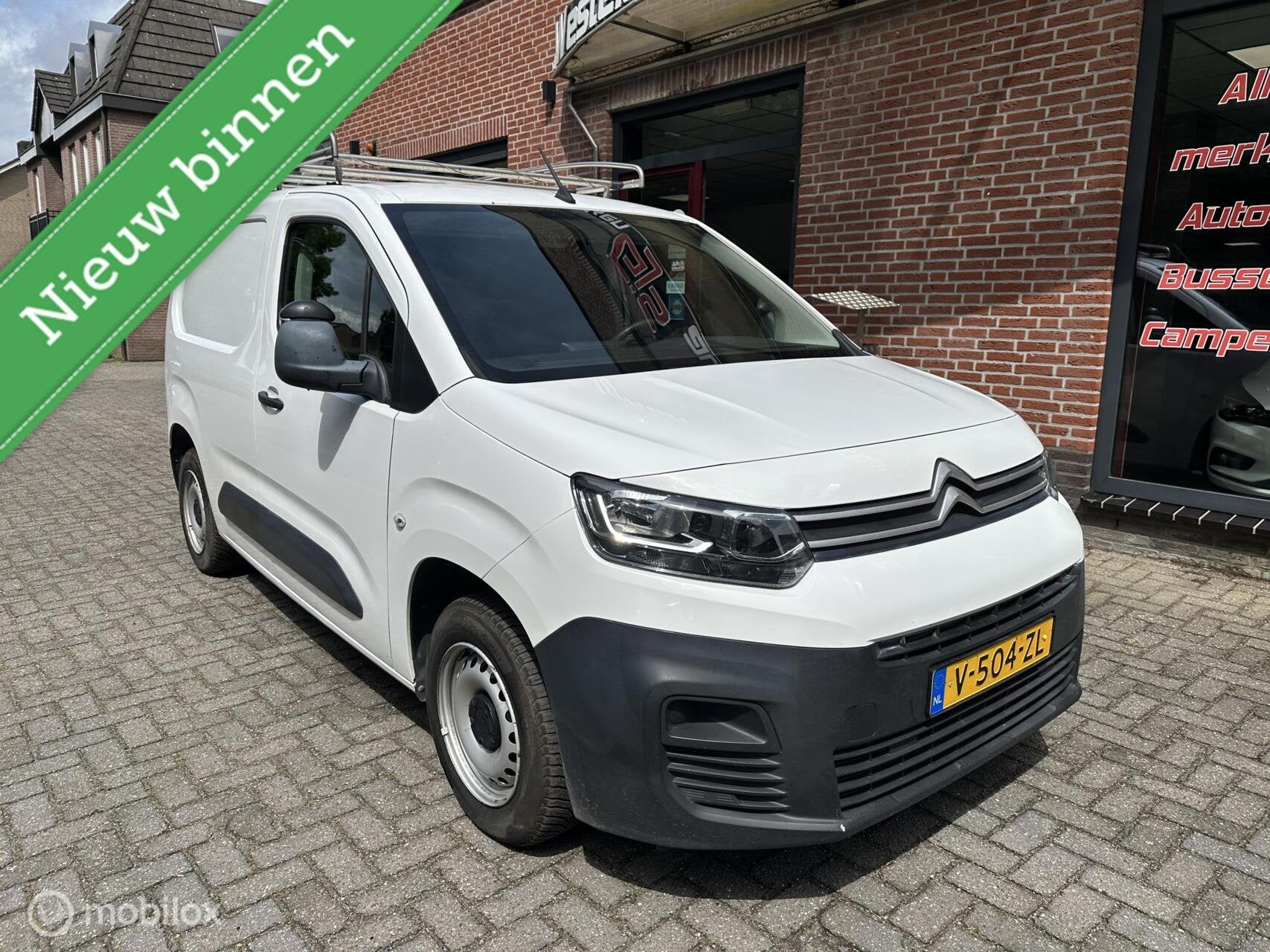 Citroen Berlingo bestel 1.6 BlueHDI Control, Stof, Gebruikt, 4 cilinders, Citroën