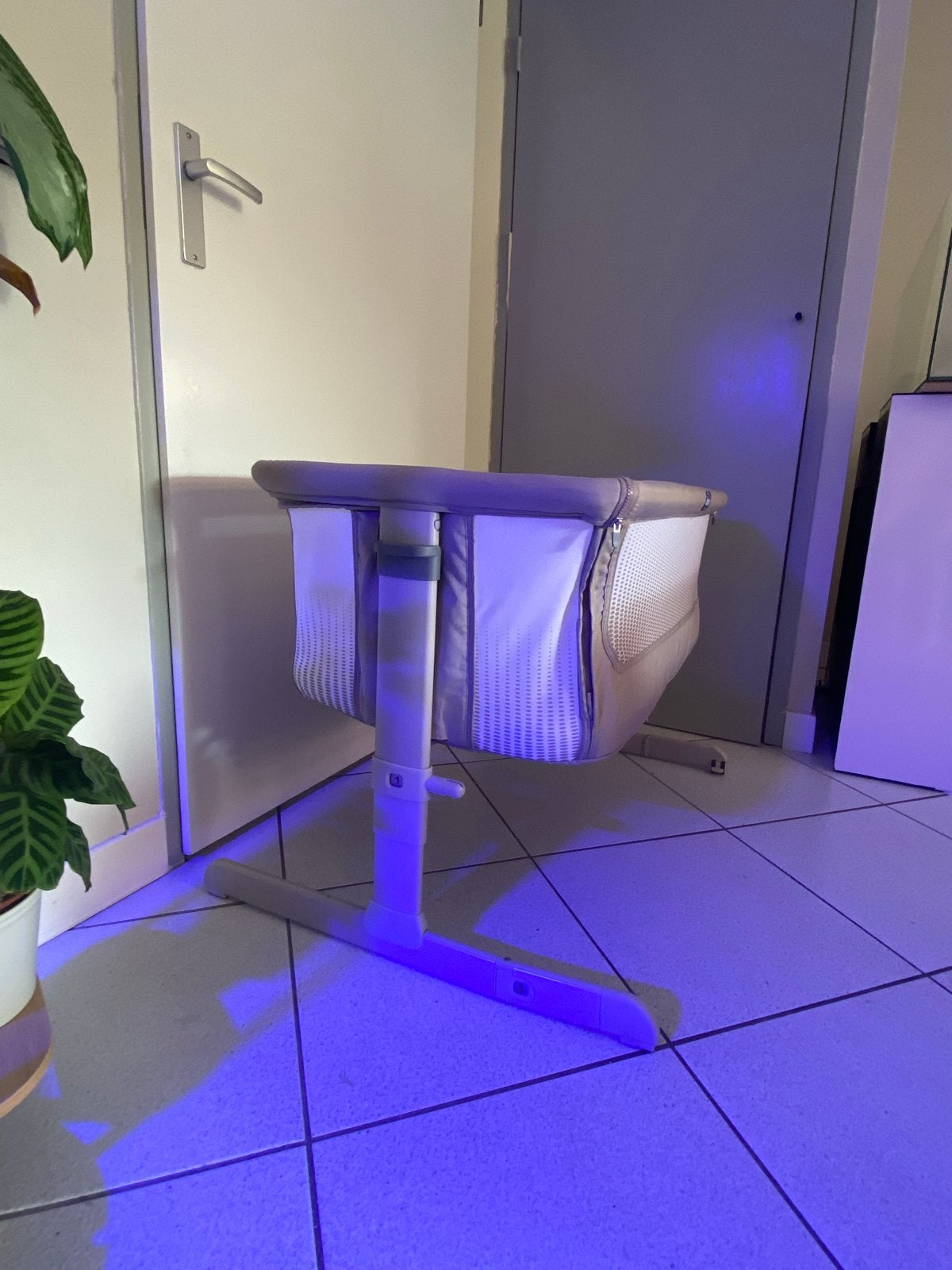 Chicco Next 2 Me Air Co-sleeper + Matras Topper (z.g.a.n.), Ophalen, Zo goed als nieuw, Wieg