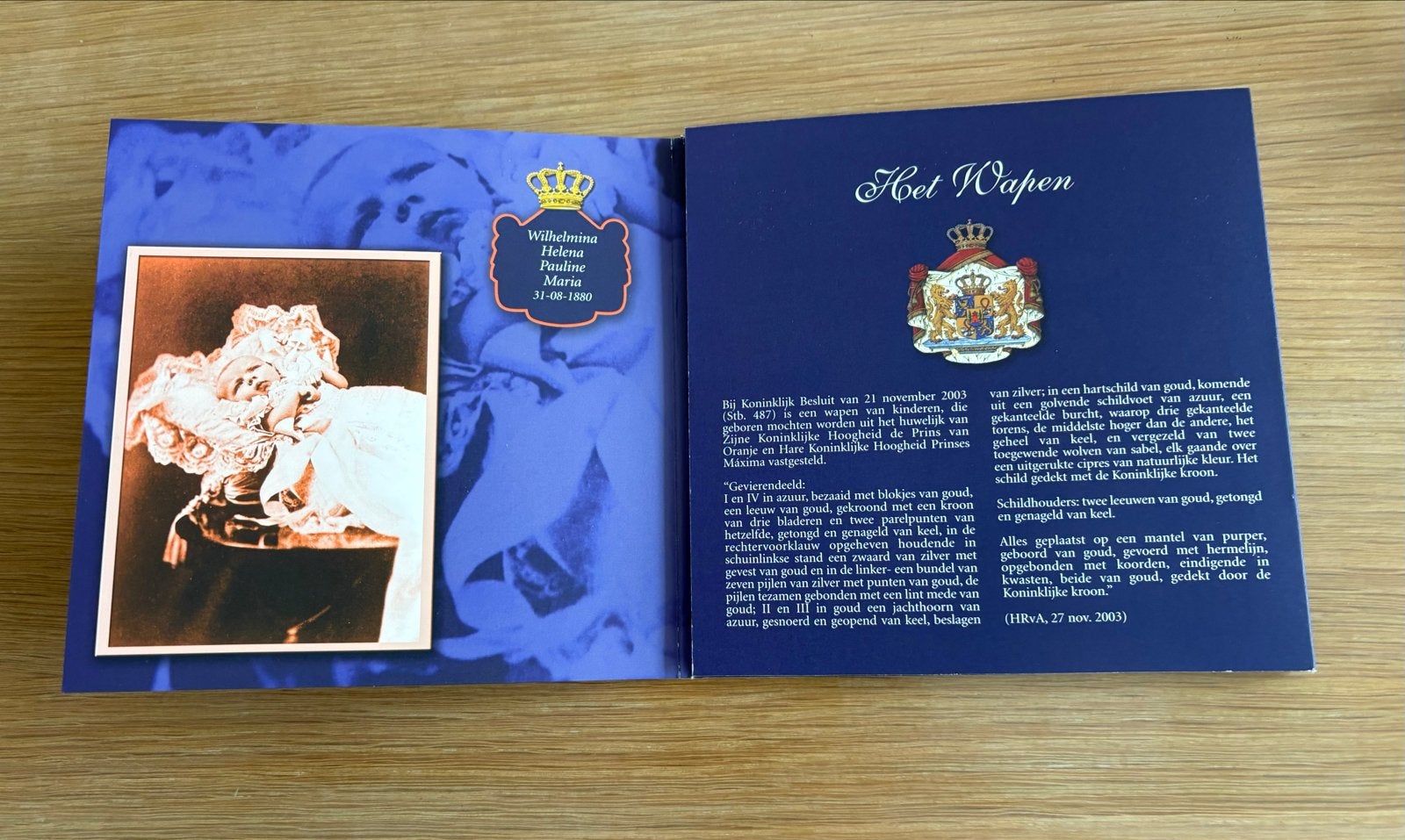 Koninklijke Geboortepenning Setje - Beatrix en Amalia, Postzegels en Munten, Munten | Nederland, Setje, Koningin Beatrix, Geboorte of Huwelijk
