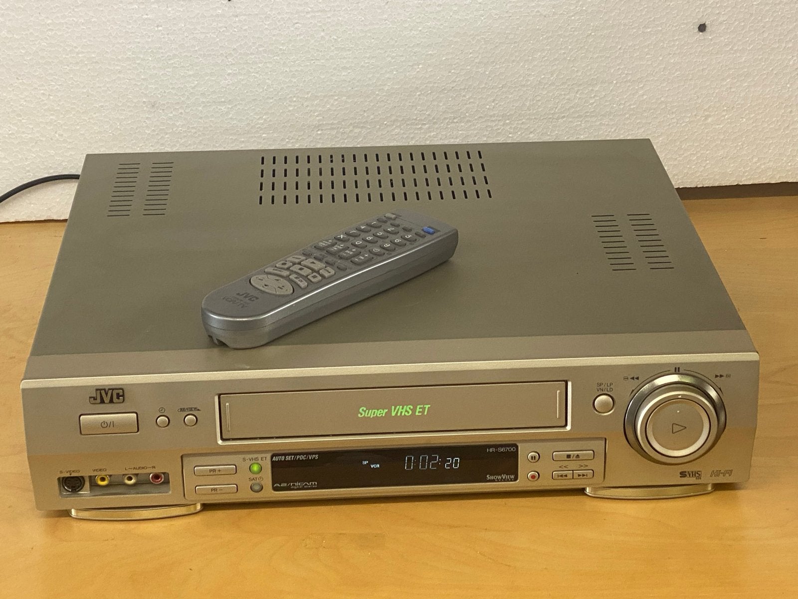 JVC Super VHS ET videorecorder HR-S6700 - Zeer nette staat, Zo goed als nieuw, VHS-speler of -recorder, Ophalen, Jvc