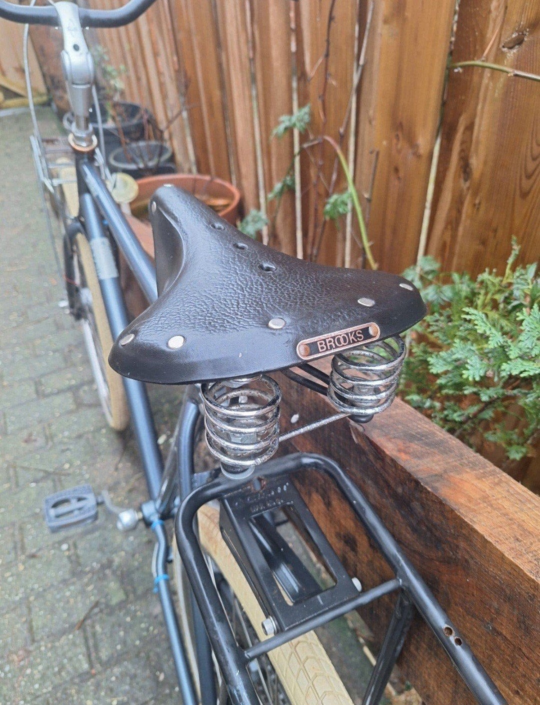 Gazelle herenfiets met Brooks zadel en nieuwe banden, Ophalen of Verzenden, Gebruikt, Gazelle