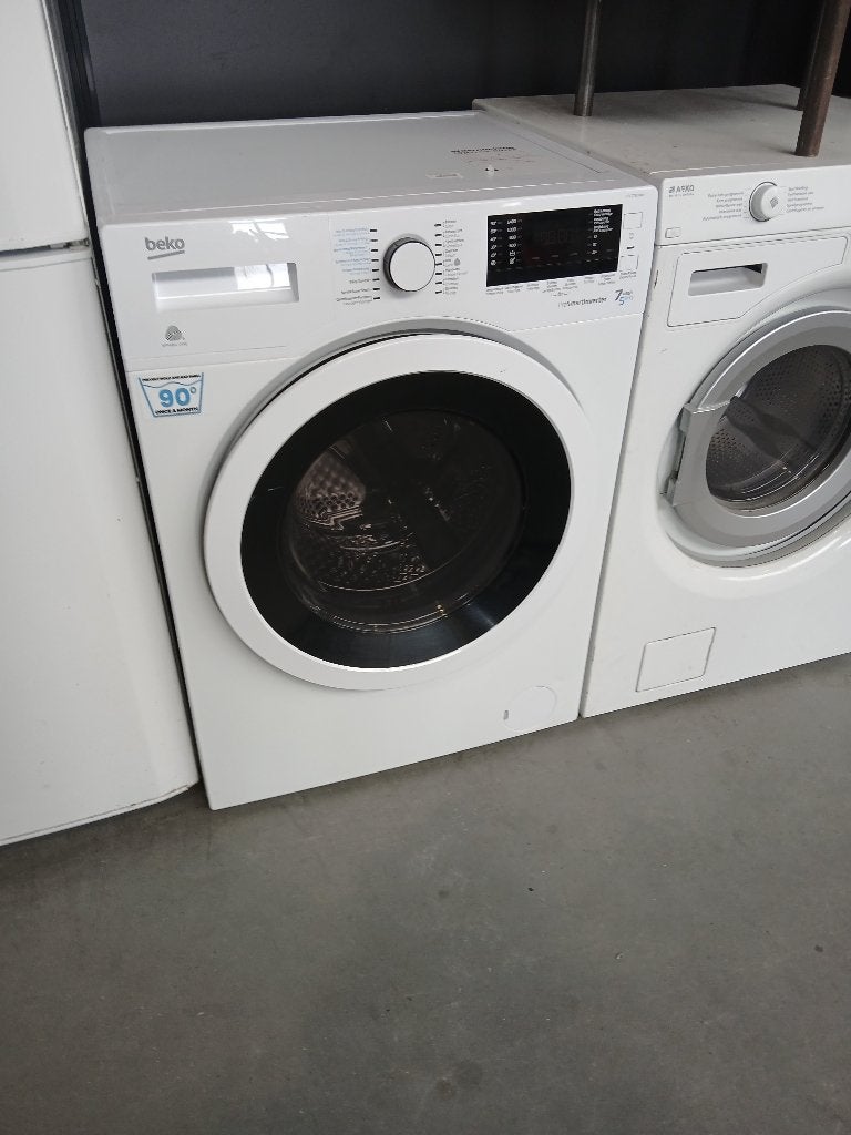 Beco ProSmartInverter wasmachine met droogcombinatie, Ophalen, Minder dan 85 cm, Refurbished, Voorlader