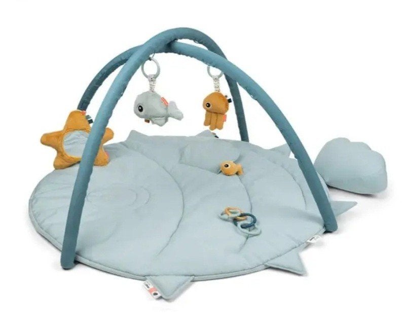 Done by Deer Speelkleed met Babygym - Zo goed als nieuw, Kinderen en Baby's, Ophalen of Verzenden, Zo goed als nieuw, Speelkleed
