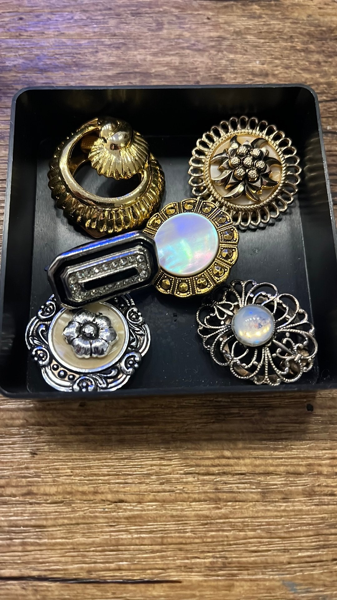 Vintage sjaalclips, Ophalen of Verzenden, Overige materialen