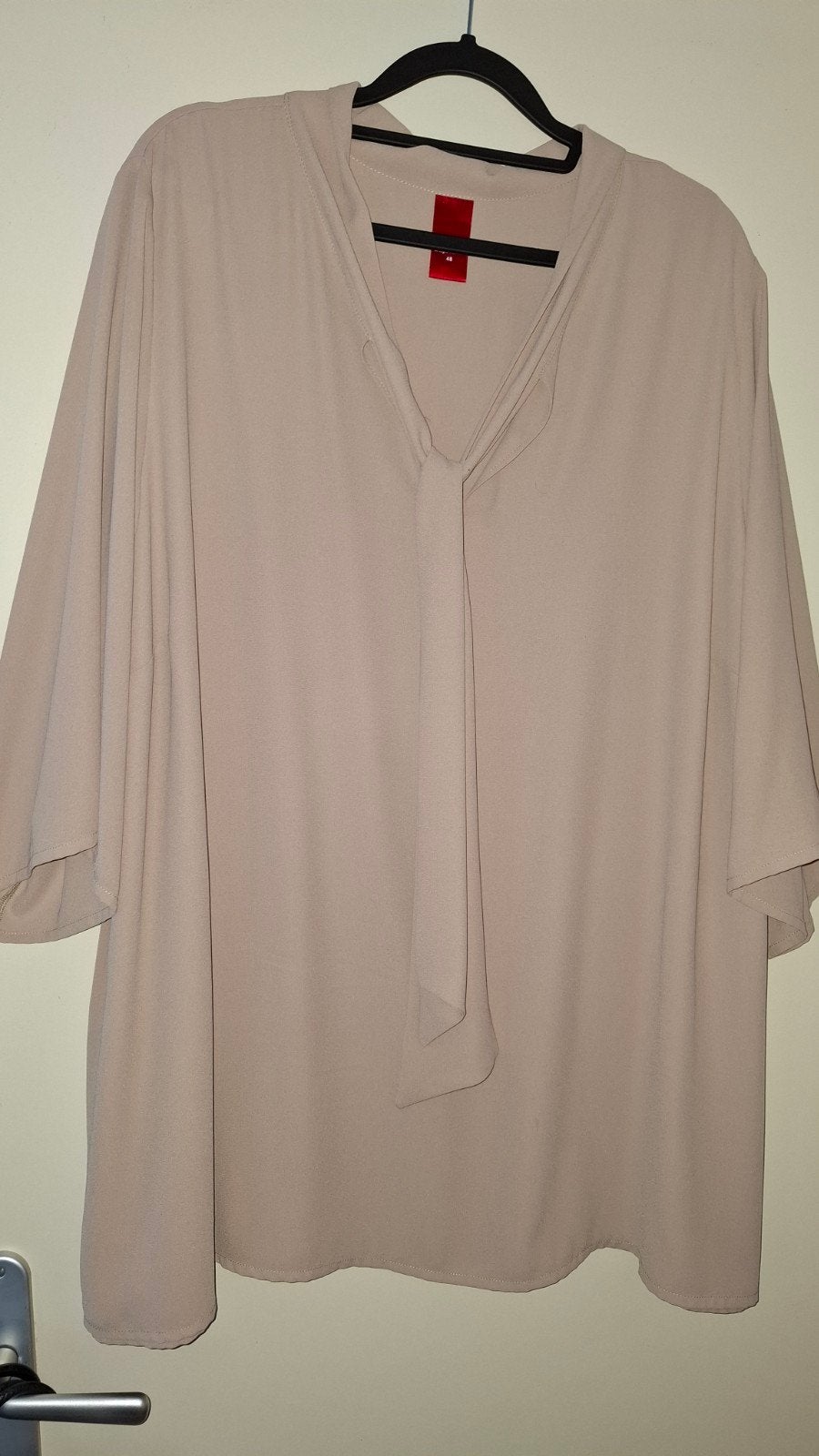 beige blouse merk Only M maat 48, Nieuw, Ophalen of Verzenden, Only M, Blouse of Tuniek