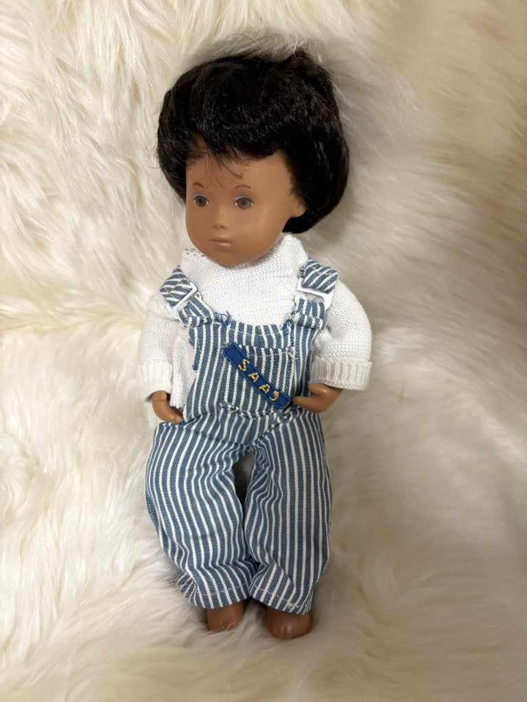 Sasha baby met donker haar, Verzamelen, Poppen, Ophalen of Verzenden, Gebruikt, Babypop