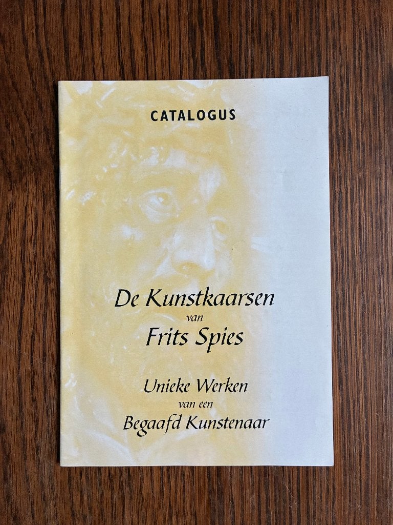 De kunstkaarsen van Frits Spies	Unieke werken v Frits Spies, Ophalen of Verzenden, Gelezen, Frits Spies