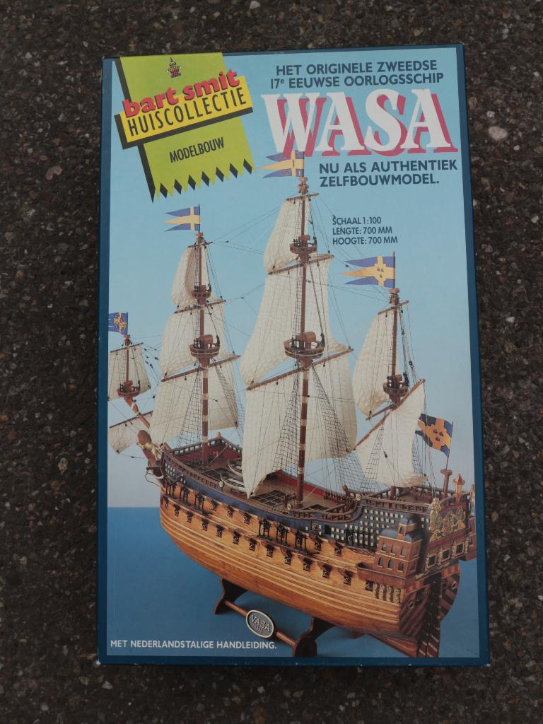 WASA zeilschip boot modelbouw hout - Bart Smit bouwdoos, Ophalen of Verzenden, Nieuw, 1:200 of kleiner, Overige merken