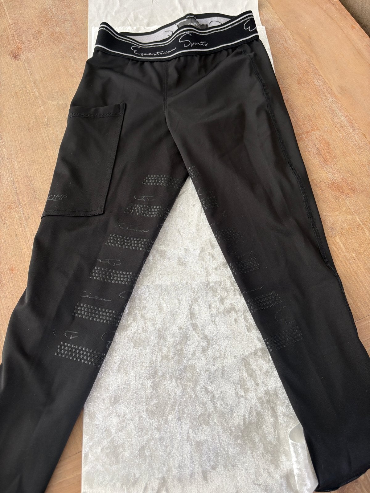 QHP rijlegging Eden junior maat 128, Dieren en Toebehoren, Paardrijkleding, Kinderen, Ophalen of Verzenden, Zo goed als nieuw